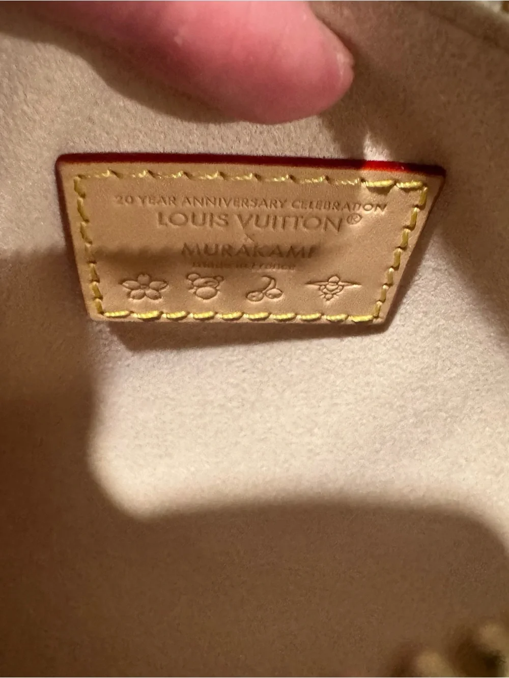 Louis Vuitton White Murakami Monogram Nano Speedy - Picture 7 of 10